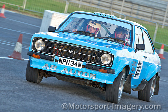 Adrian Baker, Lindsey Baker, Ford Escort RS