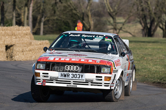 Audi Quattro Nick Barrington and Tom Barrington