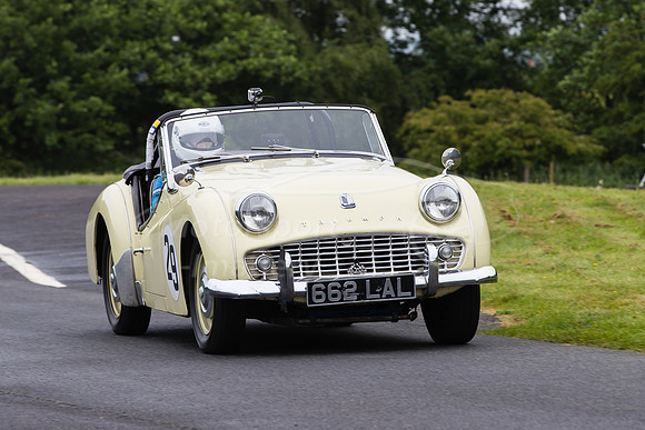 29 Kevin Bryant  Triumph TR3A