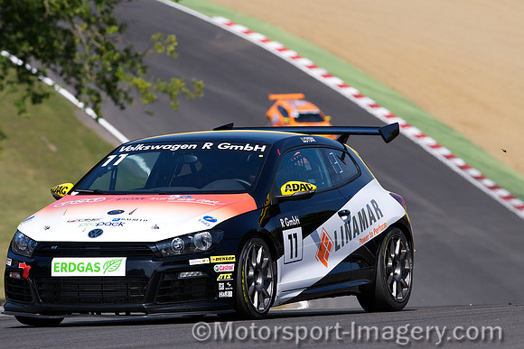 Dan Lloyd in the VW Scirocco R