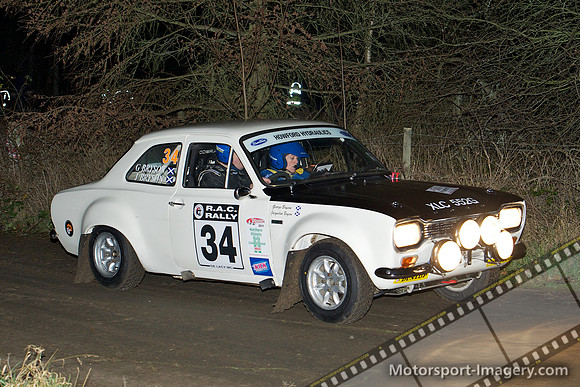 George Bryson, Jacqueline Bryson, Ford Escort Twin Cam