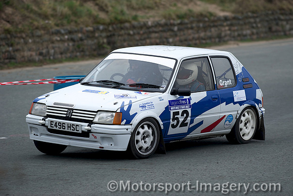 Barry Grant, Emyr Hall, Peugeot 205