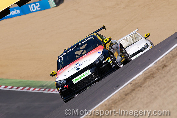 Dan Lloyd in the VW Scirocco R