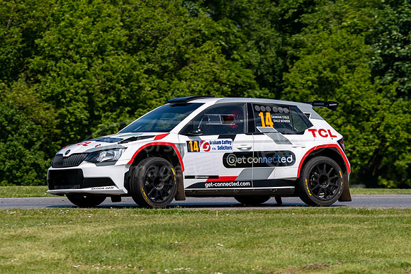 14, Dale Bowen, Damian Cole, Skoda Fabia R5