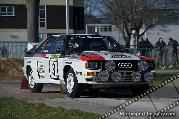 John Hanlon, Audi Quattro A2