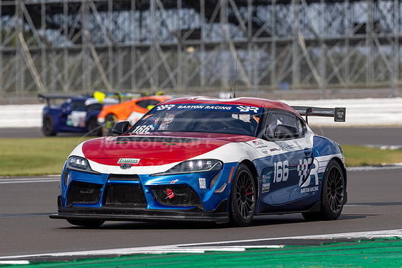 166 Harry Barton/Nigel Greensall, Toyota GR Supra GT4 EVO