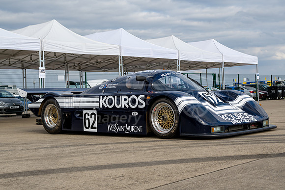 Sauber Mercedes C9, Henri Pescarolo, Mike Thackwell