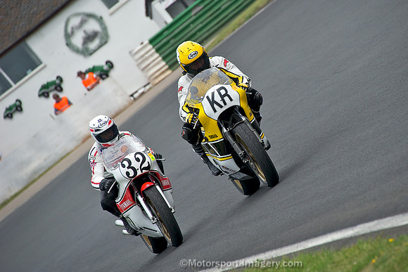 Steve Baker and Kenny Roberts