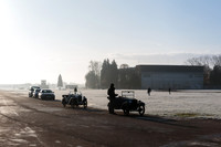 Cold frosty morning at Bicester Heritage