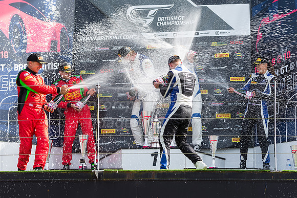 GT3 Podium Celebrations