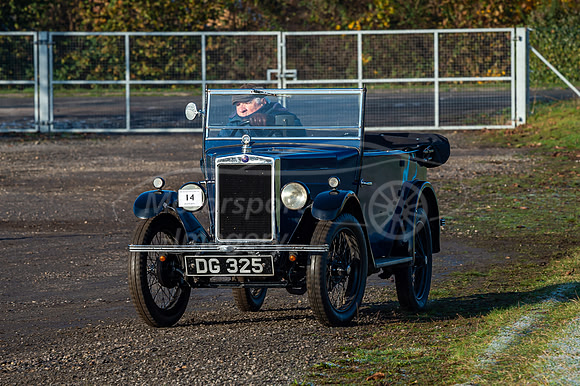 14 Clive Hamilton-Gould  MORRIS MINOR TOURER  DG 325