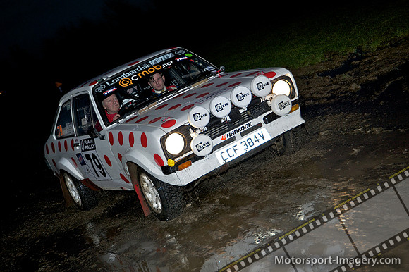Martin Shaw, David Evans, Ford Escort RS