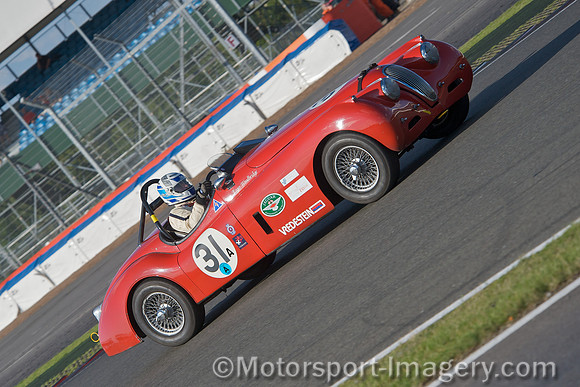 Jaguar XK120, Roger Woodbridge,