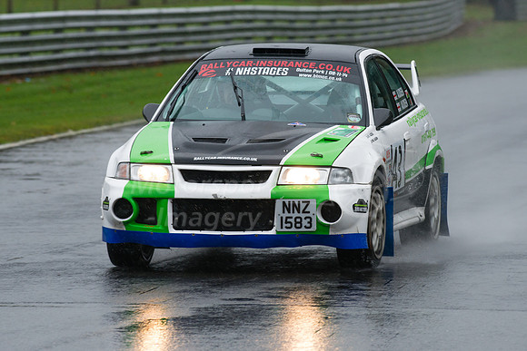 David and Jayne Auden, Mitsubishi Evo