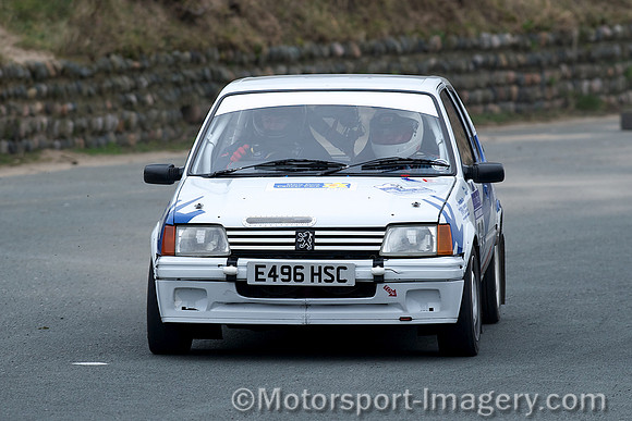 Barry Grant, Emyr Hall, Peugeot 205