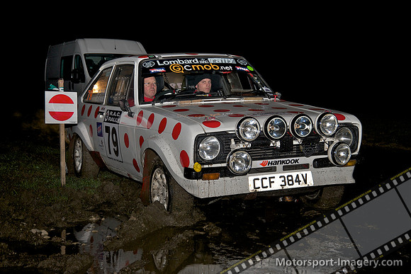 Martin Shaw, David Evans, Ford Escort RS