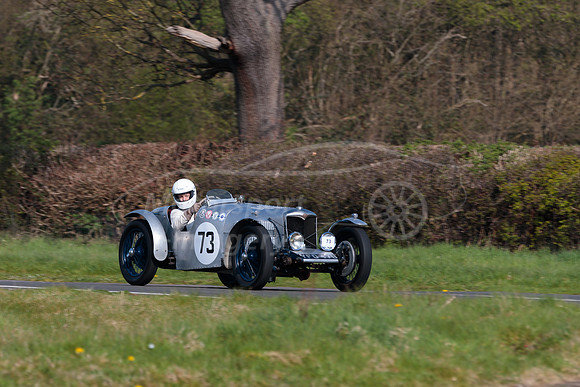 73 Dr Christopher DOWNHAM  RILEY 9 ULSTER IMP REPLICA