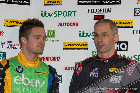 Alain Menu and Colin Turkington