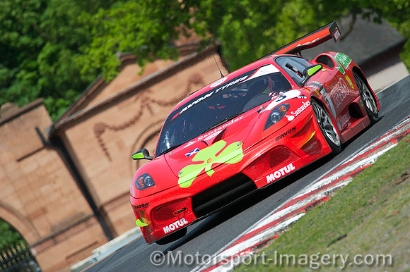 Hector Lester, Alan Simonsen, Rosso Verde Ferrari 430 Scuderia