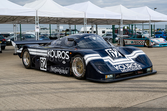 Sauber Mercedes C9, Henri Pescarolo, Mike Thackwell