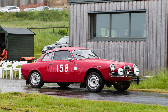 158 Paul Wignall  Alfa Romeo Giulietta Sprint
