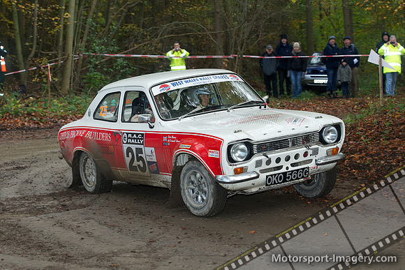 Chris Browne, Ali Cornwell-Browne, Ford Escort RS1600