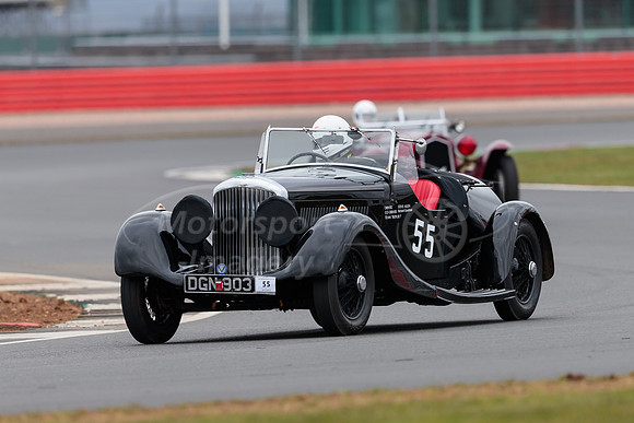 55 Steve ALLEN  BENTLEY 4 1/4 LITRE SPL