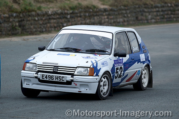 Barry Grant, Emyr Hall, Peugeot 205