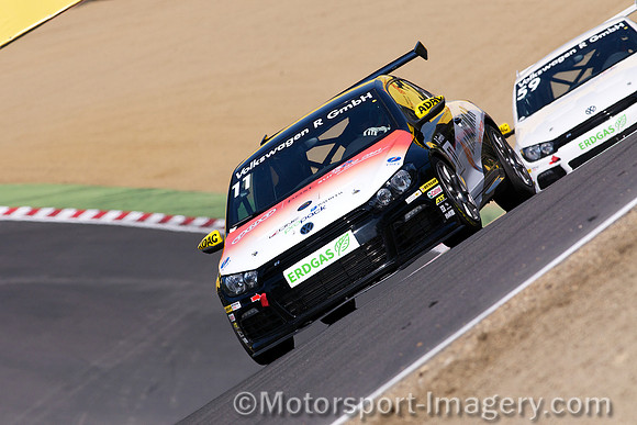 Dan Lloyd in the VW Scirocco R
