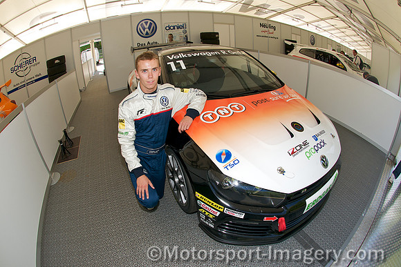 Dan Lloyd in the VW Scirocco R
