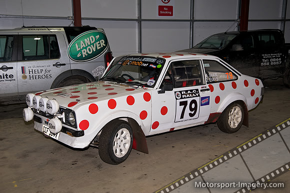 Martin Shaw, David Evans, Ford Escort RS
