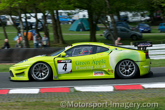 Iain Dockeril, Steven Kane, Chad Racing Ferrari 430 Scuderia