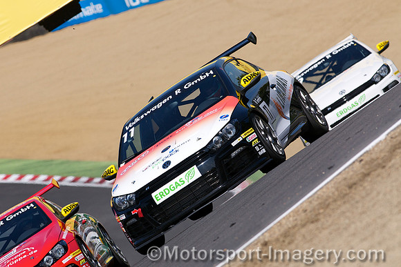 Dan Lloyd in the VW Scirocco R