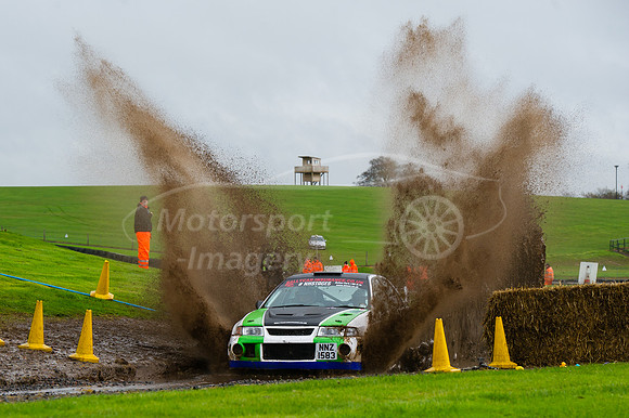 David and Jayne Auden. Mitsubishi Evo