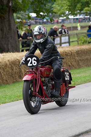 Brian Glover, Indian 600cc Scout