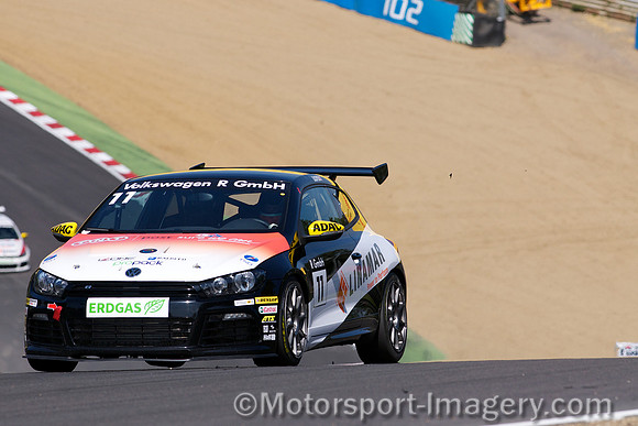 Dan Lloyd in the VW Scirocco R