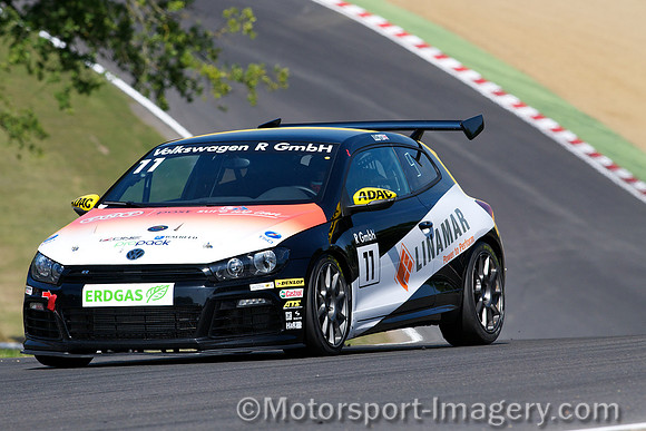 Dan Lloyd in the VW Scirocco R